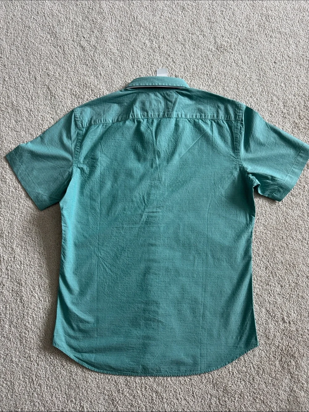 Banana Republic Short-Sleeve Button-Down Shirt - Teal (NWT)